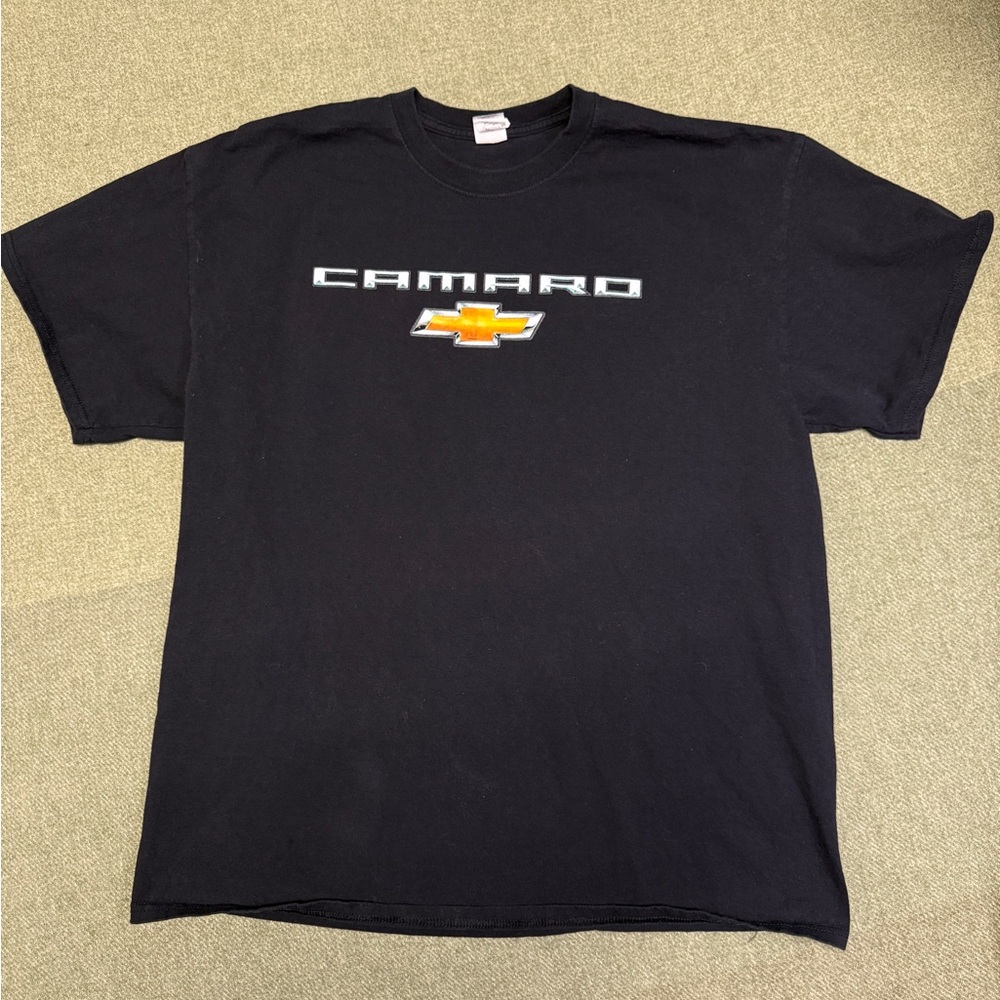 Gildan Black Camaro Logo T-Shirt
